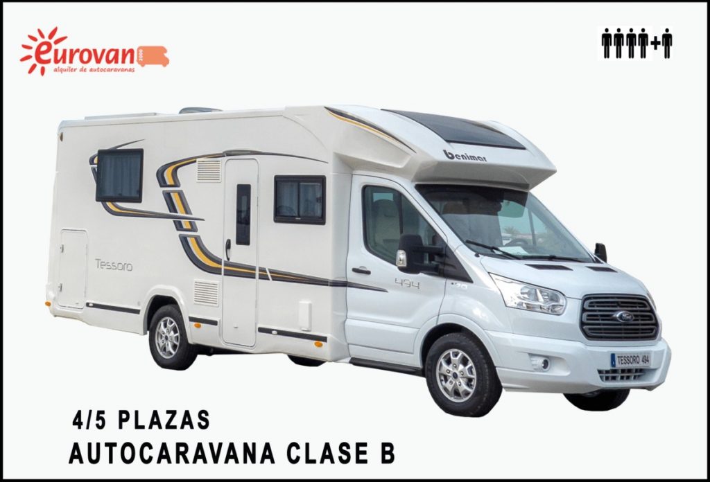 Alquiler de Autocaravana perfilada en Madrid